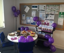 Ovarian Cancer Cake Sale