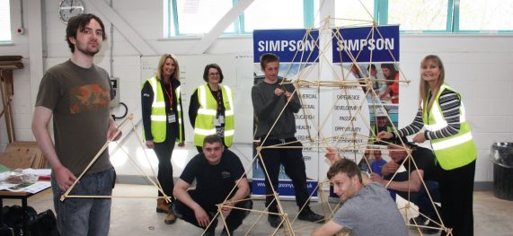 SIMPSON support – Step Up Into Construction