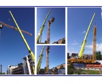 Tower Crane at Moxy Hotels, York