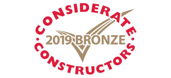 2019 Considerate Constructors Scheme Bronze Award Winners