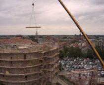 Clifford’s Tower – Glulam Beam Lift